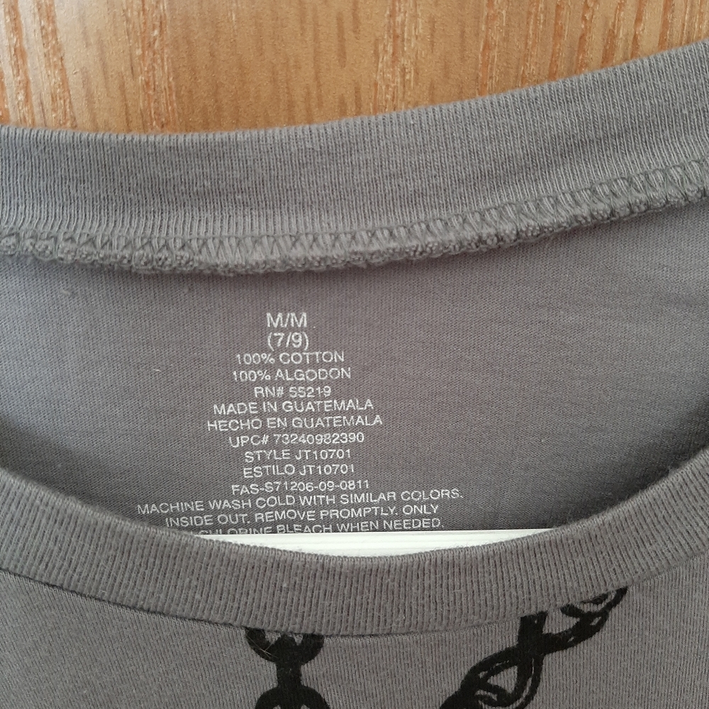 No Boundaries Spider Web Halloween long sleeve tee juniors M - Picture 2 of 3